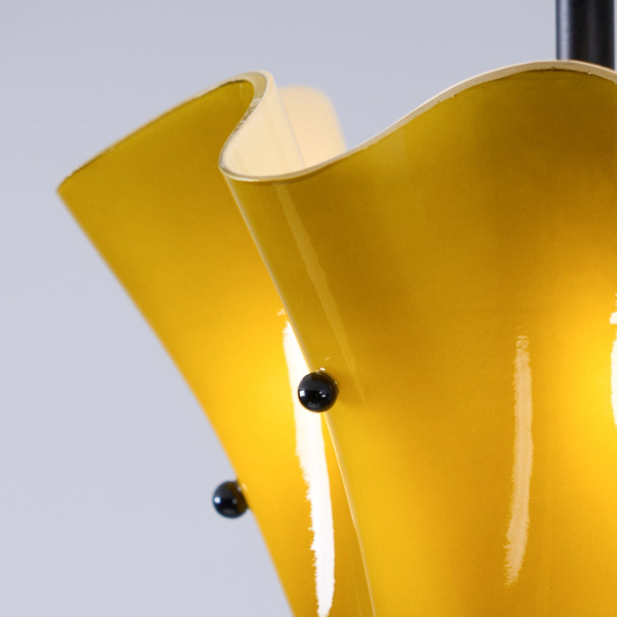 Laderrose Glass Ceiling Light-Moonnatur