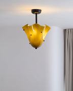 Laderrose Glass Ceiling Light-Moonnatur