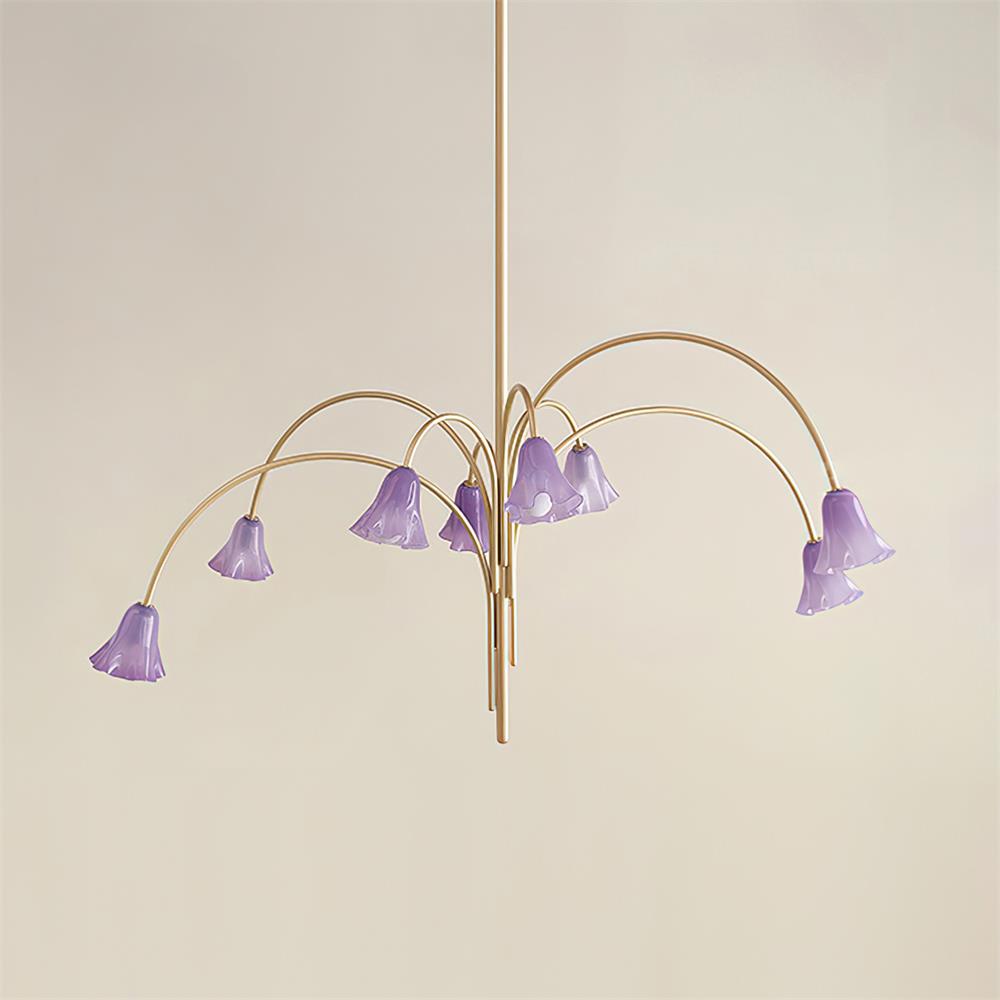 Cambereth Glass Chandelier-Moonnatur