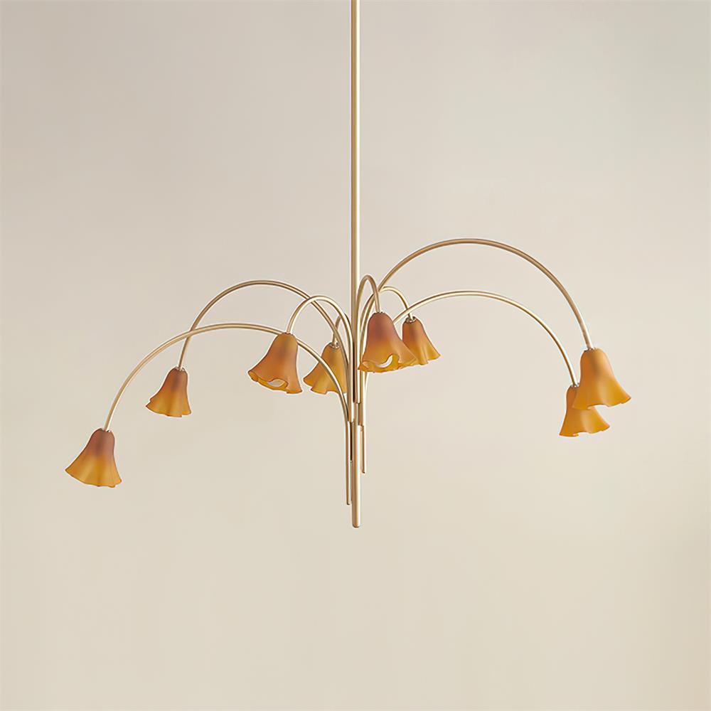 Cambereth Glass Chandelier-Moonnatur