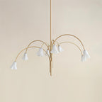 Cambereth Glass Chandelier-Moonnatur