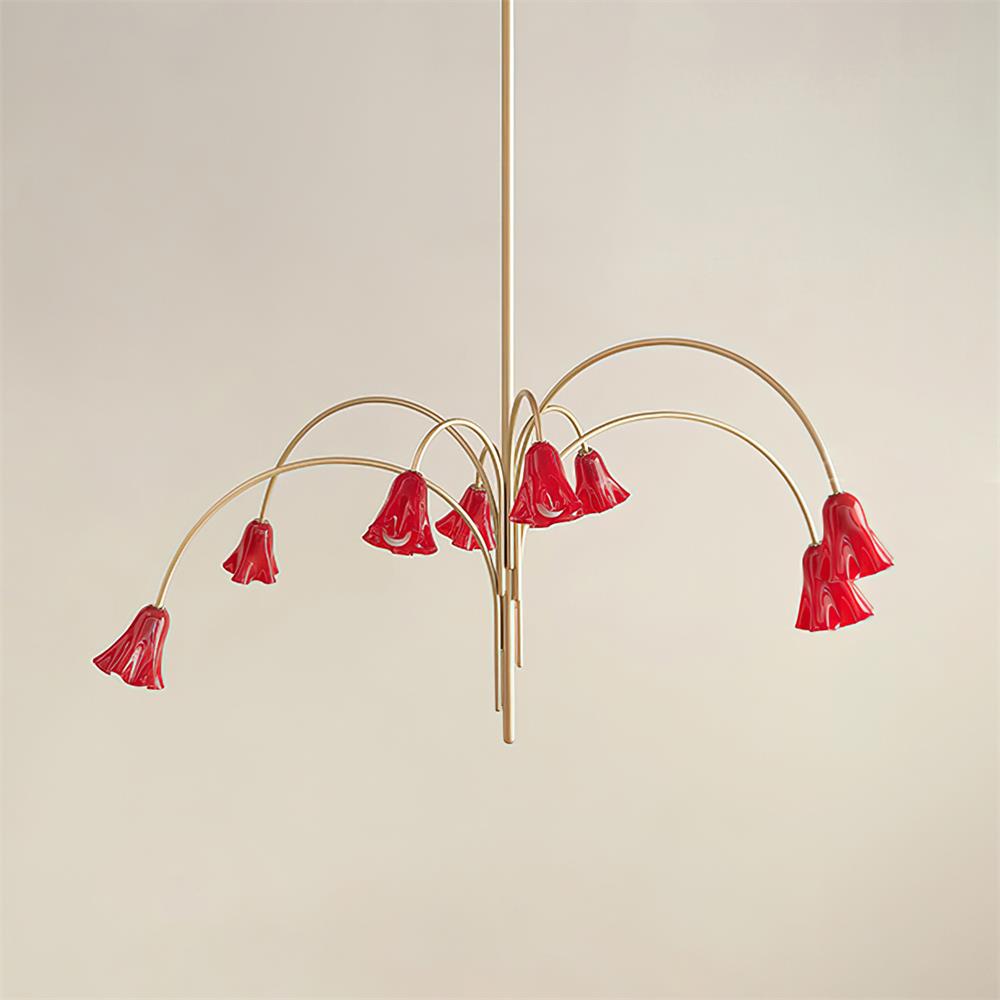 Cambereth Glass Chandelier-Moonnatur