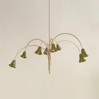 Cambereth Glass Chandelier-Moonnatur