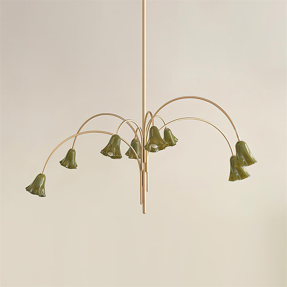 Cambereth Glass Chandelier-Moonnatur
