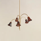 Cambereth Glass Chandelier-Moonnatur