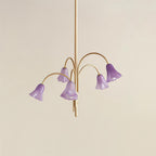 Cambereth Glass Chandelier-Moonnatur