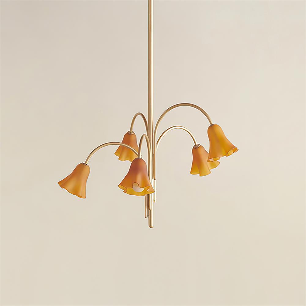 Cambereth Glass Chandelier-Moonnatur