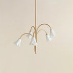Cambereth Glass Chandelier-Moonnatur