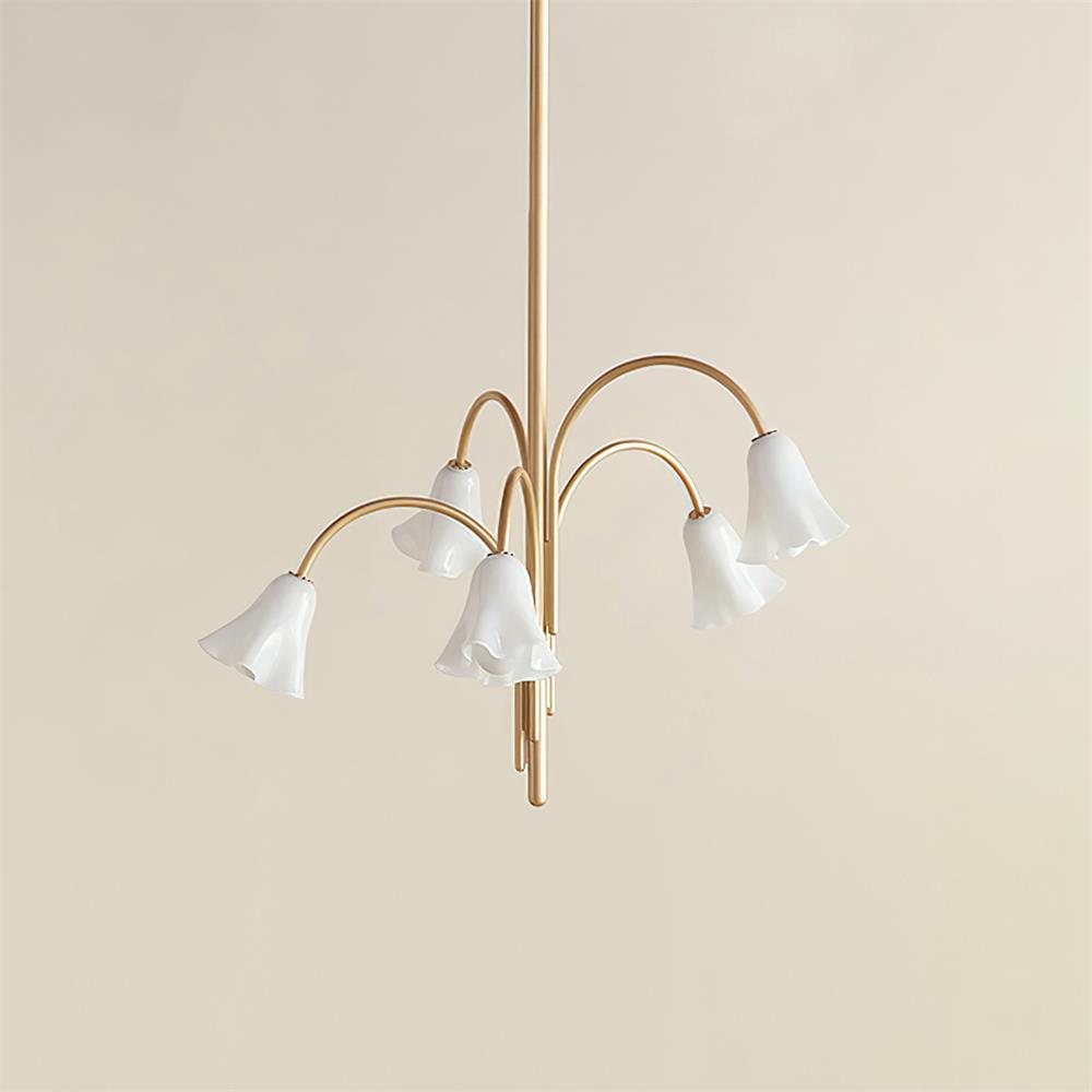 Cambereth Glass Chandelier-Moonnatur