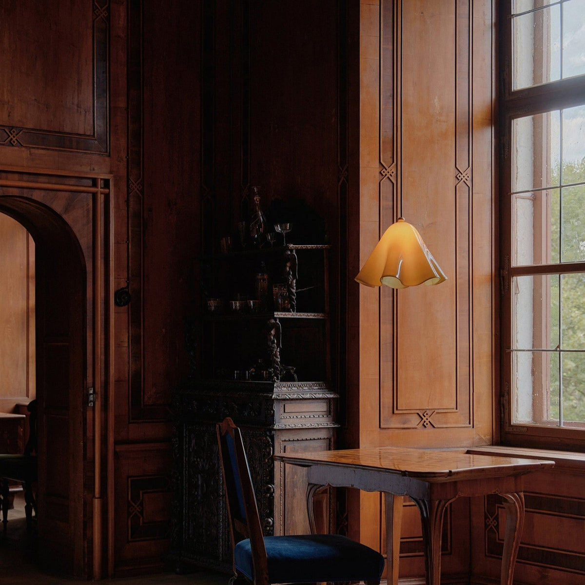 Corenoria Glass Pendant Light-Moonnatur