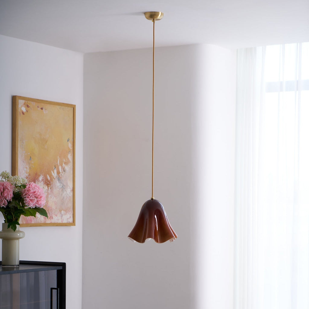 Corenoria Glass Pendant Light-Moonnatur