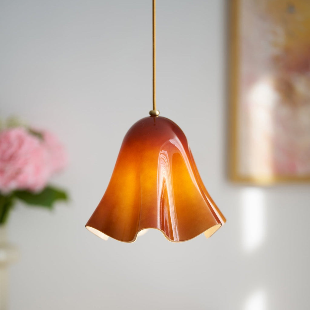 Corenoria Glass Pendant Light-Moonnatur