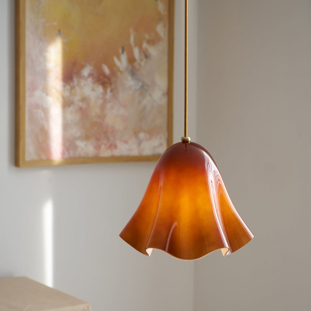 Corenoria Glass Pendant Light-Moonnatur