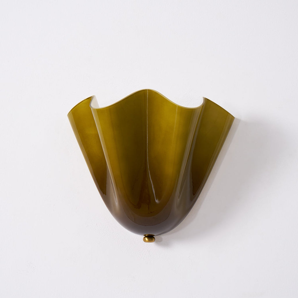 Aldeneth Glass Wall Light-Moonnatur