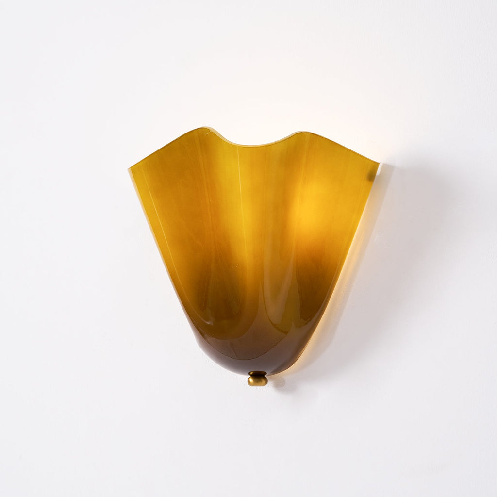 Aldeneth Glass Wall Light-Moonnatur