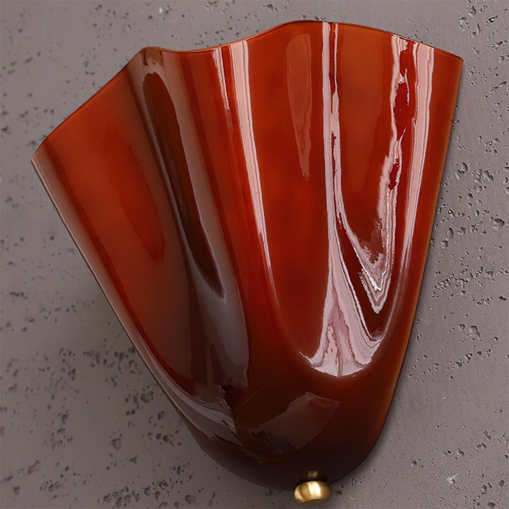 Redrenelis Glass Wall Light-Moonnatur