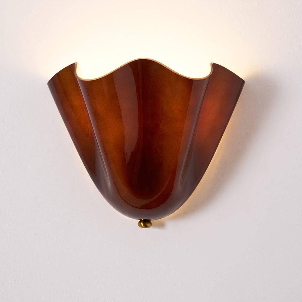 Aldeneth Glass Wall Light-Moonnatur