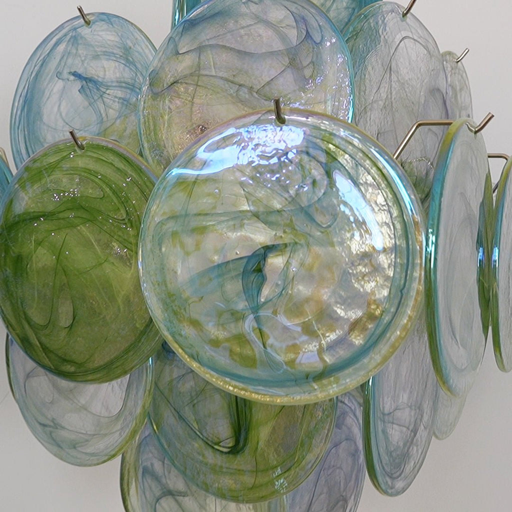 Brackis Glass Chandelier-Moonnatur