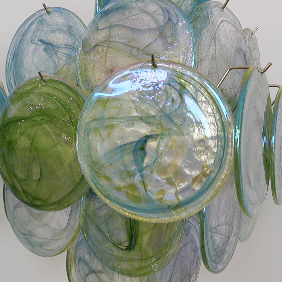 Brackis Glass Chandelier-Moonnatur
