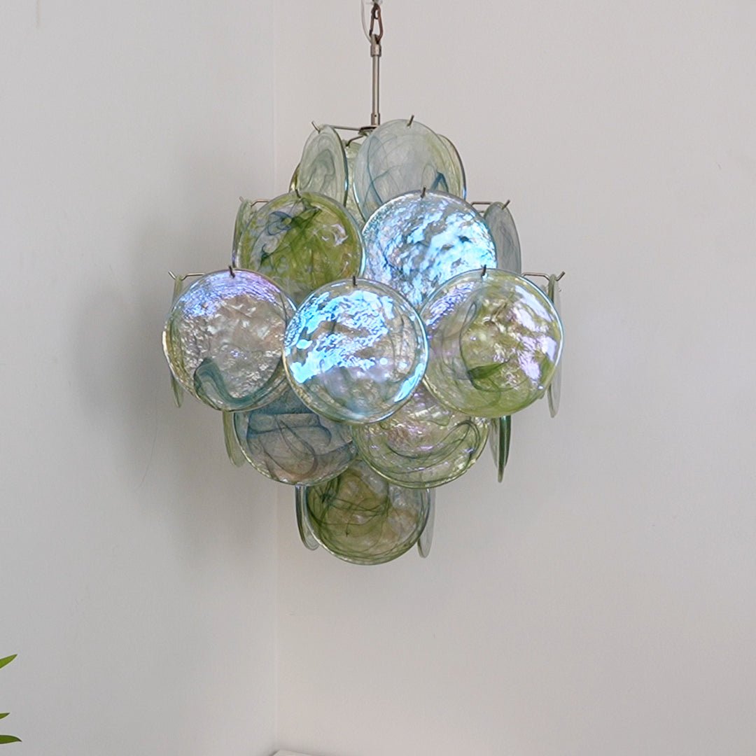 Brackis Glass Chandelier-Moonnatur