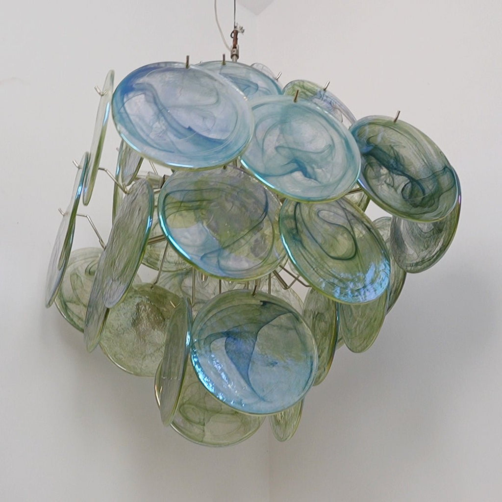 Brackis Glass Chandelier-Moonnatur