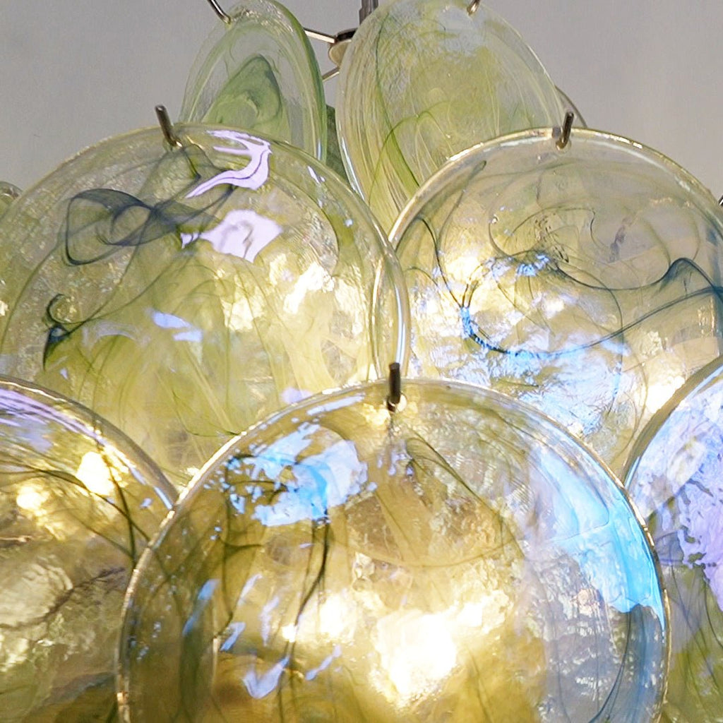 Brackis Glass Chandelier-Moonnatur