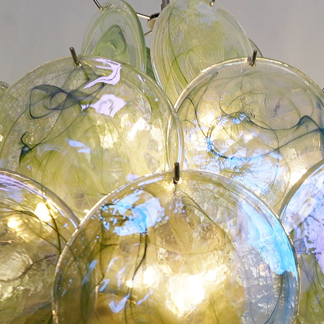 Brackis Glass Chandelier-Moonnatur