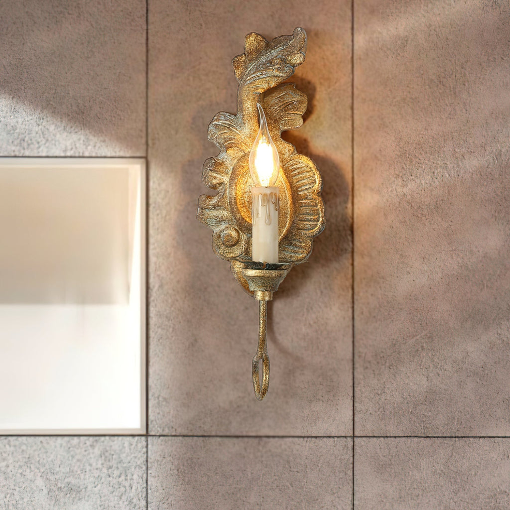 Altonwyn Wood Wall Light-Moonnatur
