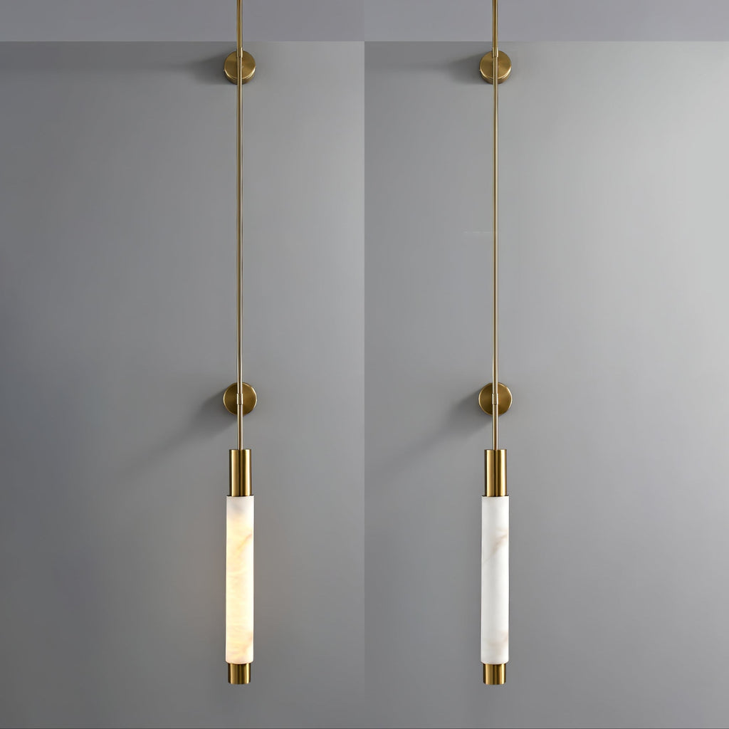 Casterenna Alabaster Wall Light-Moonnatur