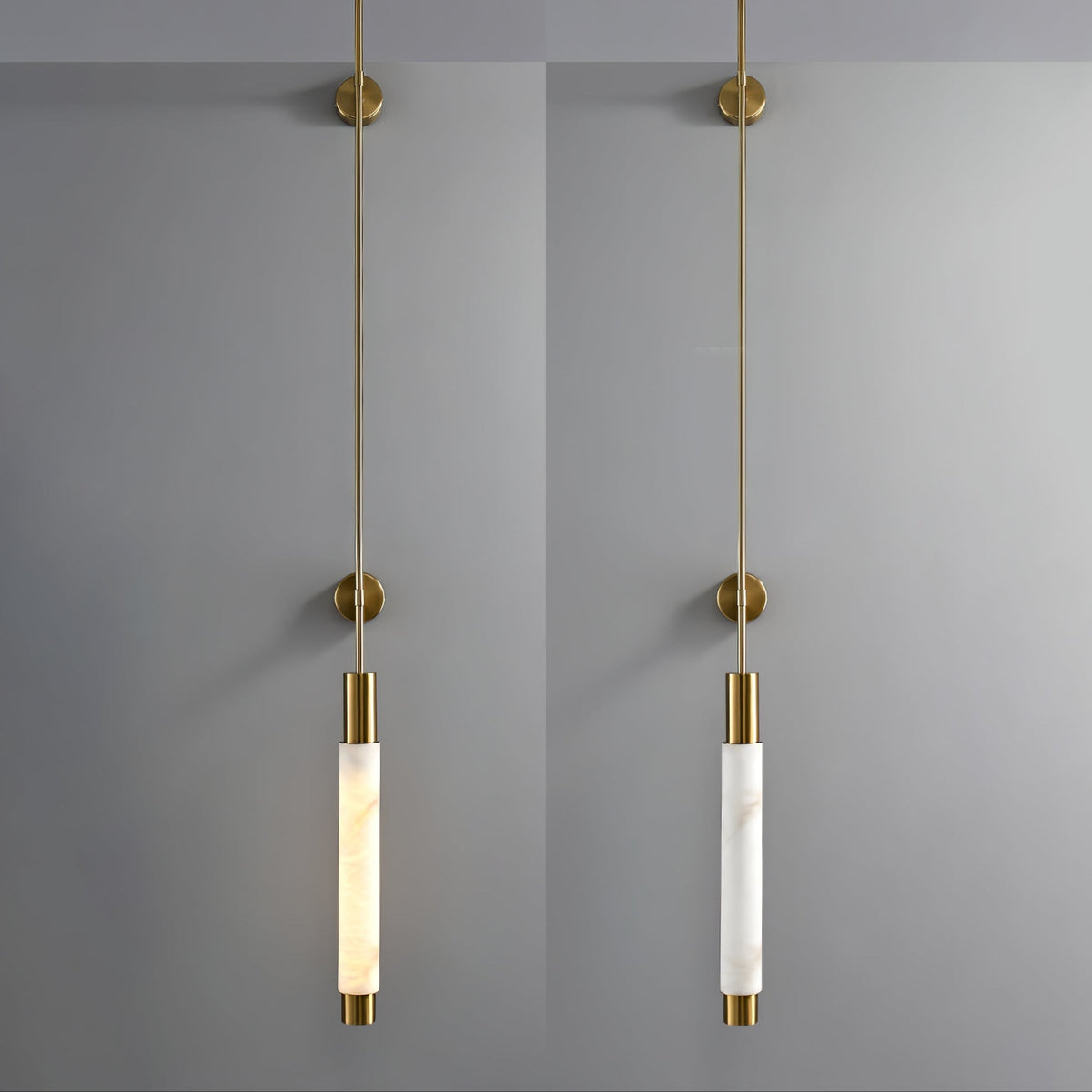 Casterenna Alabaster Wall Light-Moonnatur