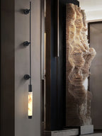 Casterenna Alabaster Wall Light-Moonnatur