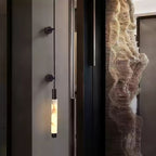 Casterenna Alabaster Wall Light-Moonnatur