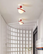 Weldenbrook Resin Ceiling Light-Moonnatur