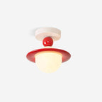 Weldenbrook Resin Ceiling Light-Moonnatur