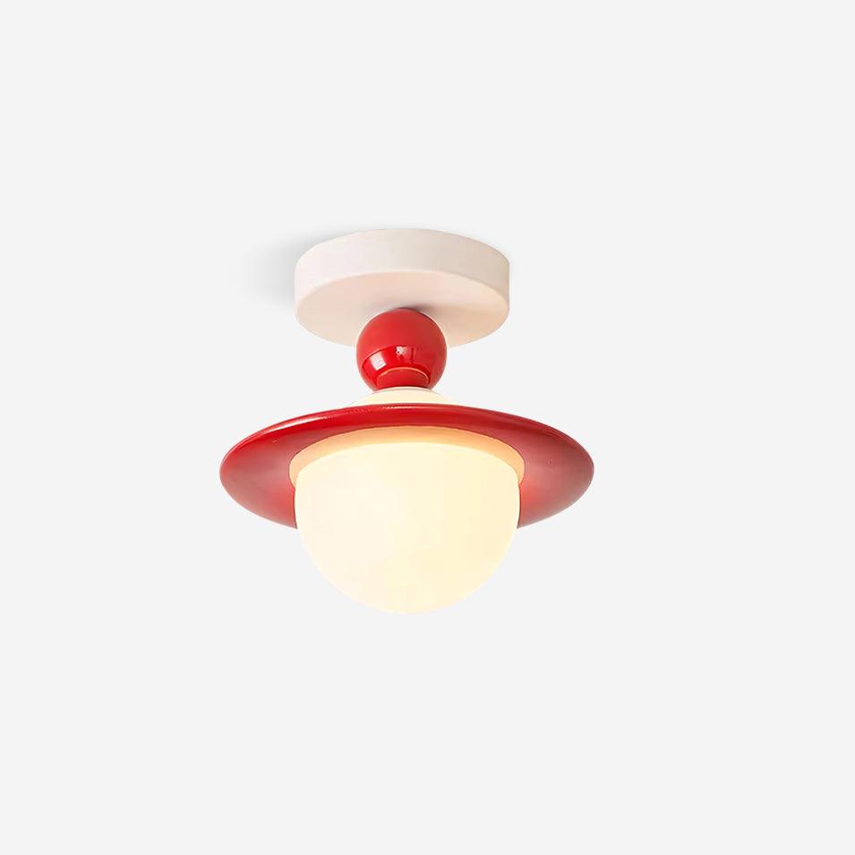 Weldenbrook Resin Ceiling Light-Moonnatur