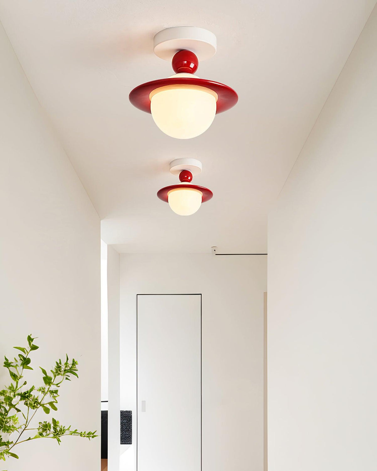 Weldenbrook Resin Ceiling Light-Moonnatur