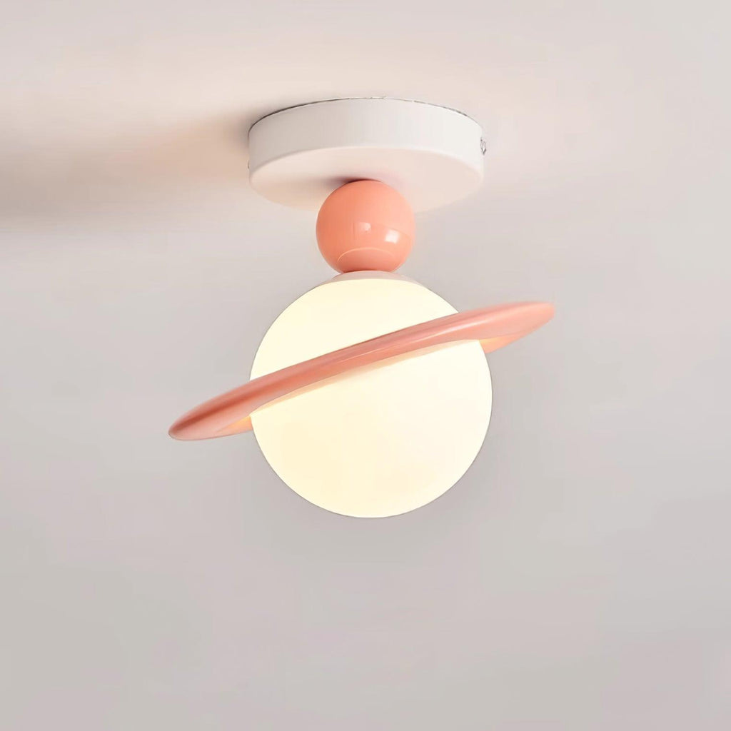 Weldenbrook Resin Ceiling Light-Moonnatur