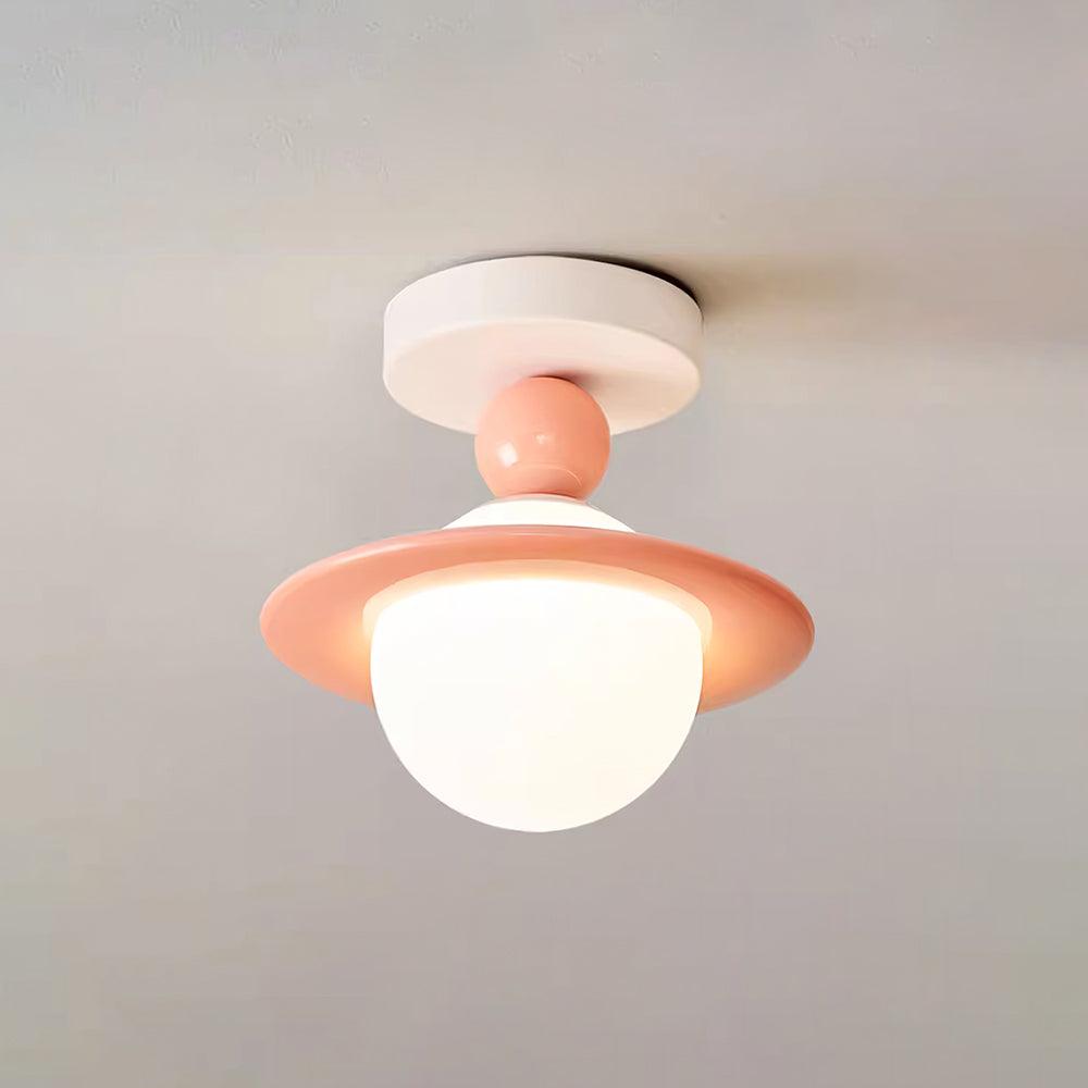Weldenbrook Resin Ceiling Light-Moonnatur