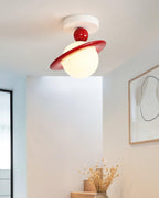 Weldenbrook Resin Ceiling Light-Moonnatur