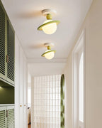Weldenbrook Resin Ceiling Light-Moonnatur