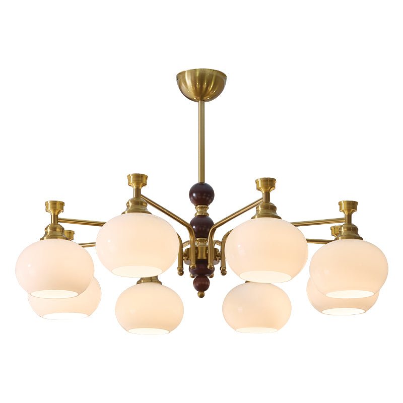 Zelvenora Glass Chandelier-Moonnatur