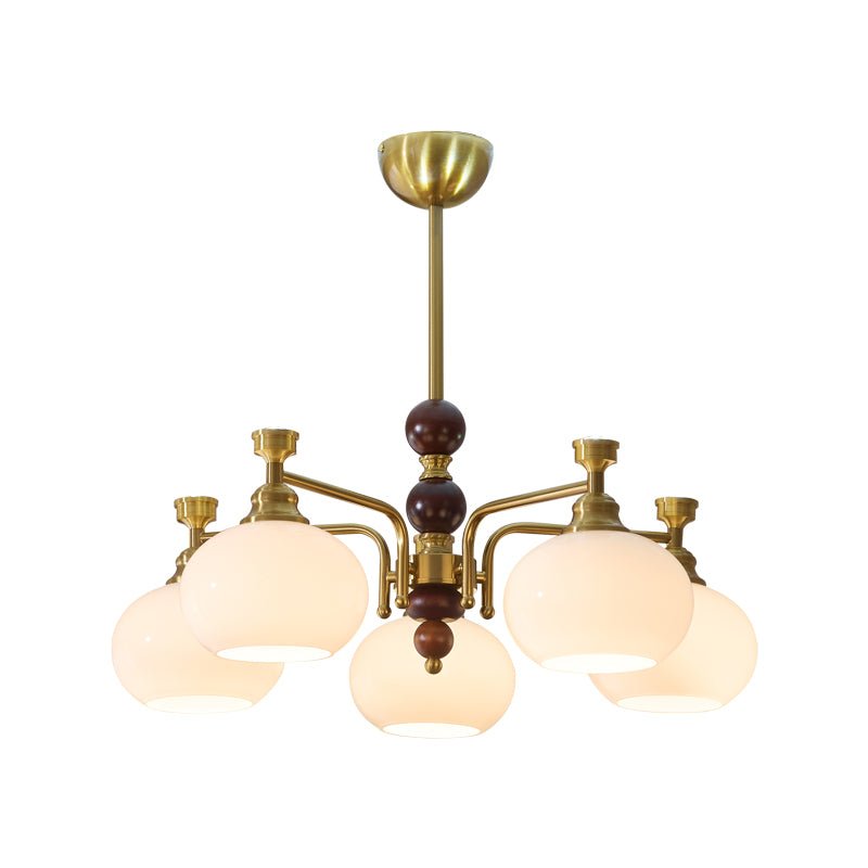 Zelvenora Glass Chandelier-Moonnatur