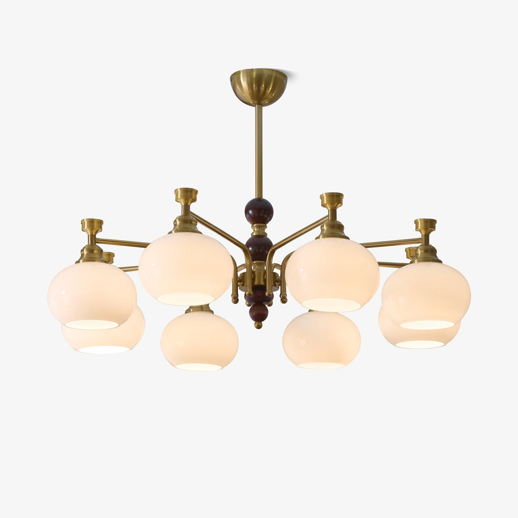 Zelvenora Glass Chandelier-Moonnatur