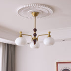 Zelvenora Glass Chandelier-Moonnatur