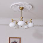 Zelvenora Glass Chandelier-Moonnatur