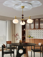 Zelvenora Glass Chandelier-Moonnatur