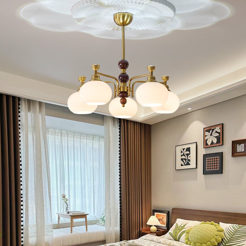 Zelvenora Glass Chandelier-Moonnatur