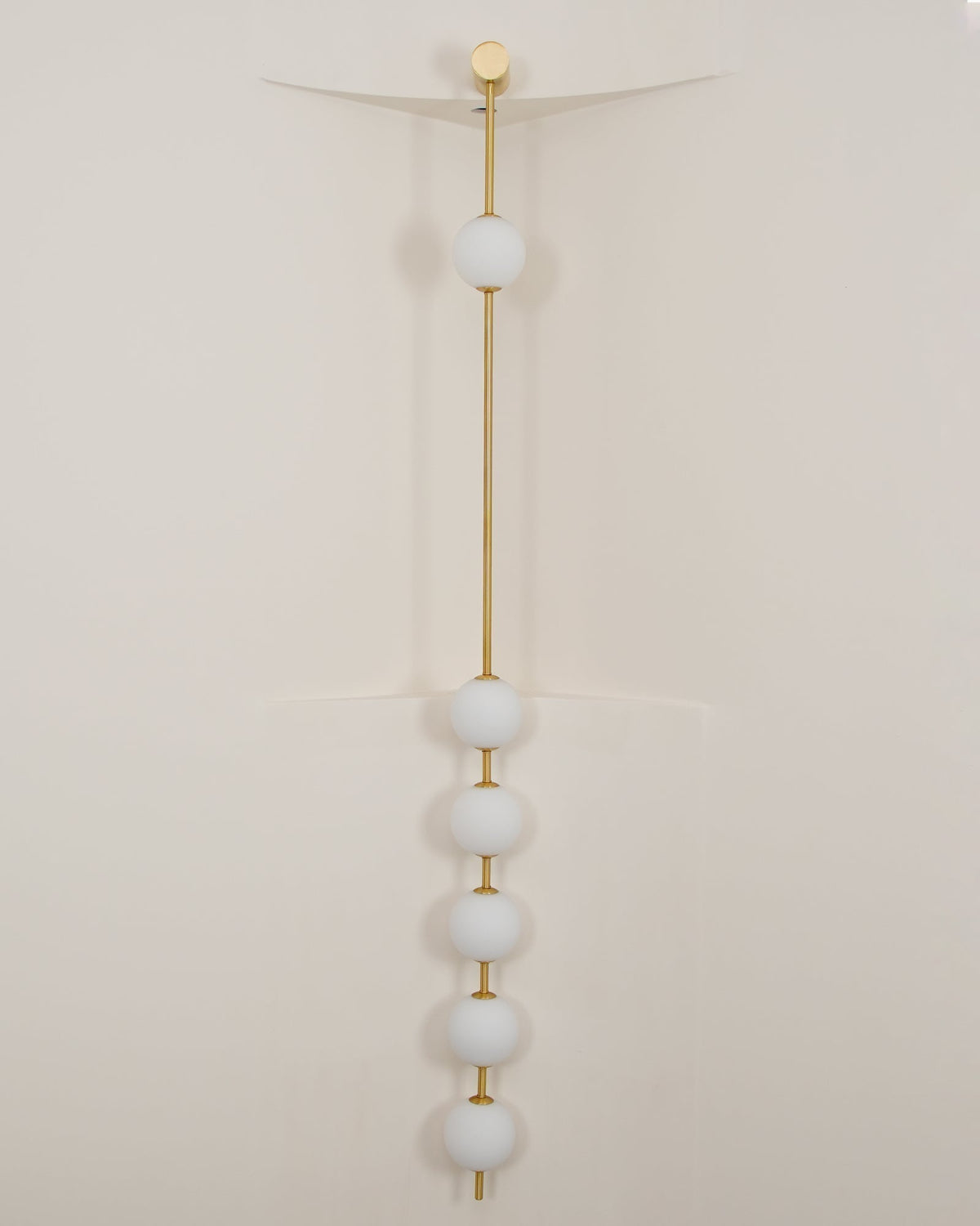 Orleniel Brass Wall Light-Moonnatur