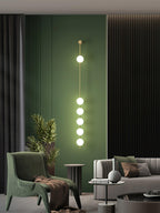 Orleniel Brass Wall Light-Moonnatur