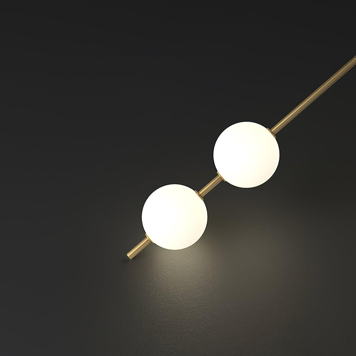 Orleniel Brass Wall Light-Moonnatur